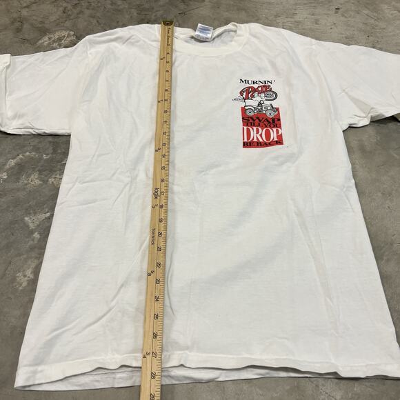 COPY - Vintage 2004 Pate Swap Meet Texas Graphic T-shirt Size Large White Fort … - Picture 4 of 6